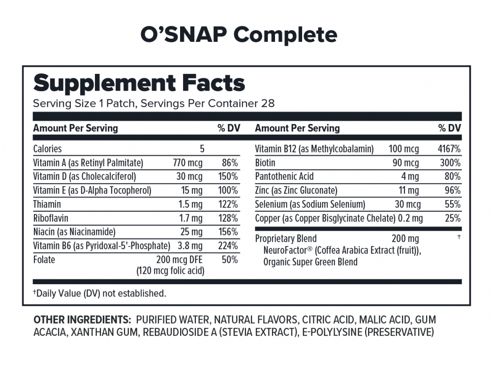 COMPLETE IN A SNAP (One Months Supply)