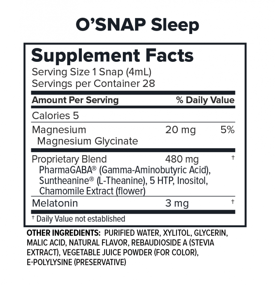 SLEEP IN A SNAP (One Months Supply)